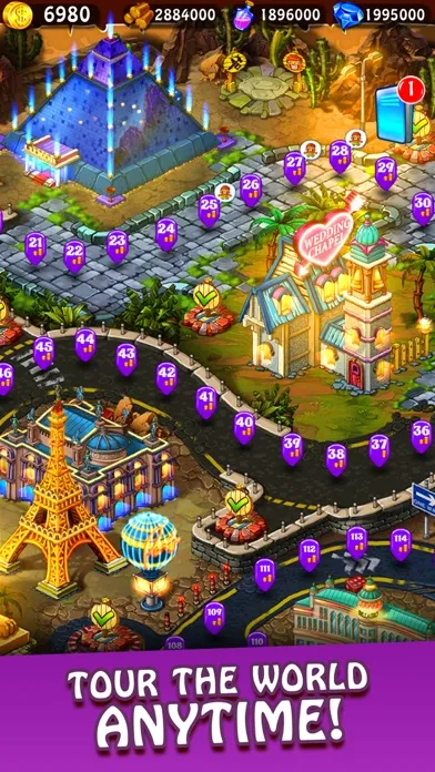 Captures d'écran de Magica! Match 3 Puzzles games